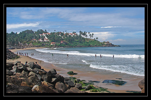 Kovalam Beach in Kerala