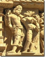 khajuraho monuments in madhyapradesh india