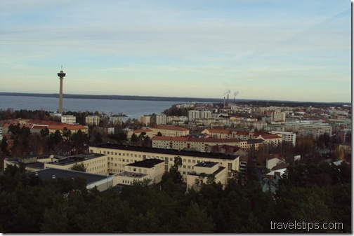 Tampere from Pynnikki Tower