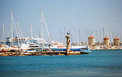 Rhodes, Mandraki Harbour