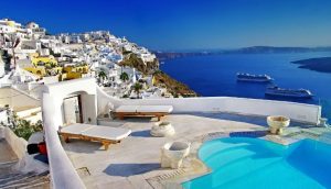 Top 3 honeymoon destinations Santorini